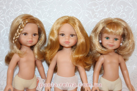 Кукла Paola Reina  Даша прямой пробор, 32 см
