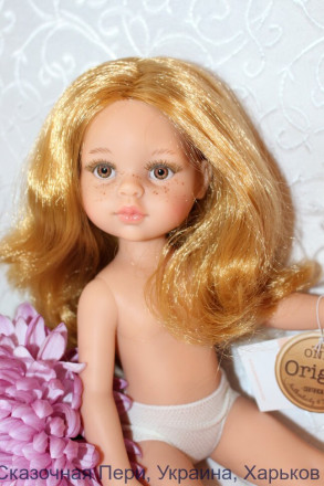 Кукла Paola Reina  Даша прямой пробор, 32 см