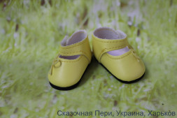 Туфли желтые для кукол 32 см Paola Reina