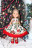 Платье новогоднее Hand made для Paola Reina, 32 см