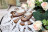 Туфлі кава з молоком для Paola Reina 32-34 см, hand made
