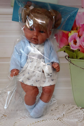 Лялька м&#039;яконабивна Olivia-230215, 28 см, Іспанія