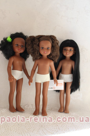 Кукла Паола Рейна без одежды Нора, 32 см Paola Reina