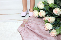 Кукла Кэрол 13213  в наряде 54667 Paola Reina + шляпка hand made