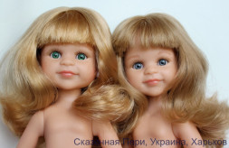 Кукла без одежды Клео 14593  с отдельно прошитой челкой, 32 см