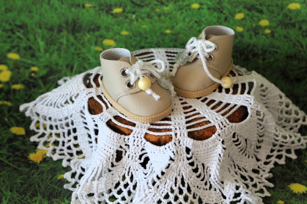 Ботинки autumn-2 для куклы ростом 32-34 см, ручная работа