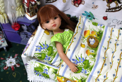 Комплект-4 постільної білизни для Paola Reina 32-34 см