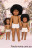 Лялька Coral desnuda, pelo corto rizo afro, Vestida de Azul , COR-D915, 46 cм
