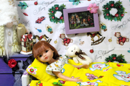 Комплект-6  постільної білизни для Paola Reina 32-34 см