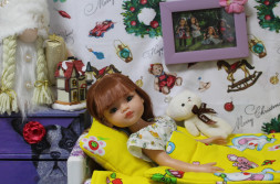 Комплект-6  постільної білизни для Paola Reina 32-34 см