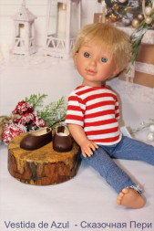 Туфли для кукол Паулина Vestida de Azul