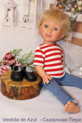 Туфли для кукол Паулина Vestida de Azul