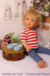 Туфли для кукол Паулина Vestida de Azul