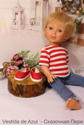 Туфли для кукол Паулина Vestida de Azul