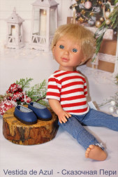 Туфли для кукол Паулина Vestida de Azul