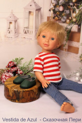 Туфли для кукол Паулина Vestida de Azul