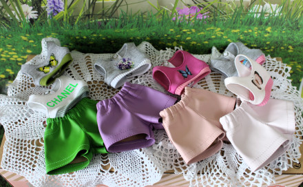 Комплект шорты+топ Hand made для Paola Reina, 32 см