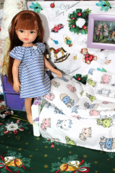 Комплект-7 постільної білизни для Paola Reina 32-34 см