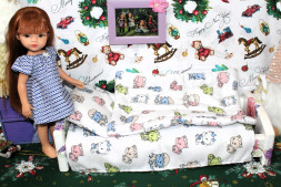 Комплект-7 постільної білизни для Paola Reina 32-34 см