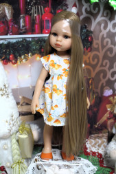 Кукла Карла Рапунцель в наряде 54666+пижамка+туфлі,  Paola Reina
