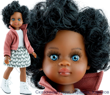 Кукла Paola Reina Нора с веснушками Nora 04477, 32 см