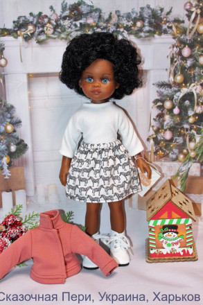 Кукла Paola Reina Нора с веснушками Nora 04477, 32 см