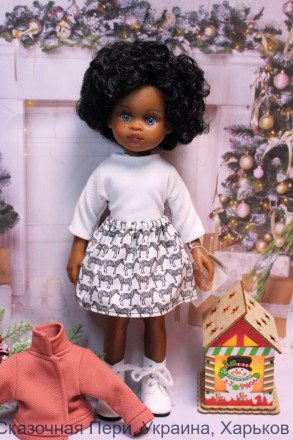 Кукла Paola Reina Нора с веснушками Nora 04477, 32 см