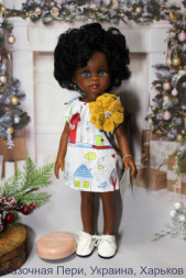 Кукла Paola Reina Нора Nora 14477 в наряде Городок, 32 см