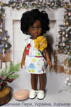 Кукла Paola Reina Нора Nora 14477 в наряде Городок, 32 см