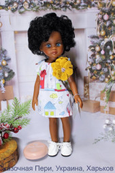 Кукла Paola Reina Нора Nora 14477 в наряде Городок, 32 см