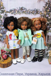 Кукла Paola Reina Нора Nora 14477 в наряде Городок, 32 см