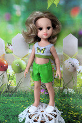 Комплект шорти+2 топа hand made for Paola Reina, 32 см