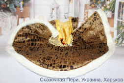 Кукла Нора 14829 в наряде африканской принцессы, 32 см