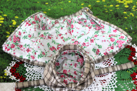Пальто класичне без застібки і беретик Hand made для Paola Reina, 32 см 
