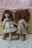 Платье фланелевое Тепло осени Hand made для Paola Reina, 32 см