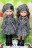 Пальто класичне без застібки і беретик Hand made для Paola Reina, 32 см