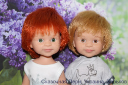 Кукла Paola Reina Крис в белой пижаме, 32 см