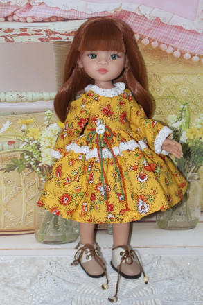 Сукня Осінні кольори hand made for Paola Reina, Manolo 
