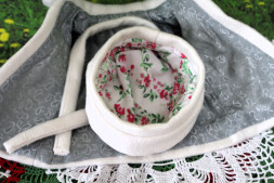 Пальто класичне і беретик Hand made для Paola Reina, 32 см 1 1 1