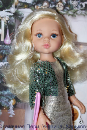 Лялька Paola Reina Клаудія у вбранні 54516+піжама, 32 см